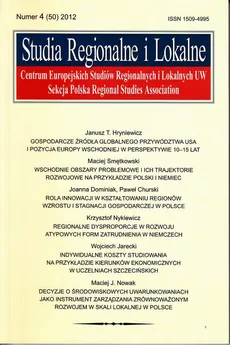 Studia Regionalne i Lokalne nr 4(50)/2012