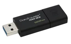 Pendrive Kingston DT100G3/128GB (128GB; USB 3.0; kolor czarny)