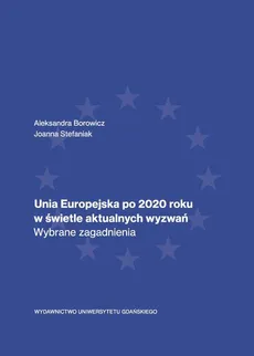 Unia Europejska po 2020 roku w świetle aktualnych wyzwań. Wybrane zagadnienia - Aleksandra Borowicz, Joanna Stefaniak
