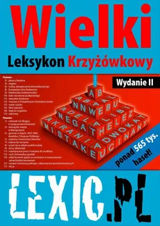 Wielki Leksykon Krzyżówkowy LEXIC.PL - Katarzyna Stachowska, Marek Stachowski