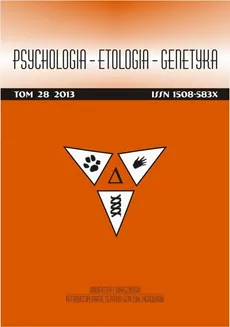 Psychologia-Etologia-Genetyka nr 28/2013 - Marcin Jaracz, Alina Borkowska: Rola systemu dopaminergicznego i serotoninergicznego w procesie podejmowania decyzji