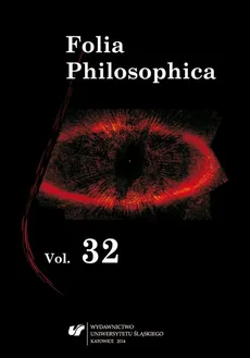 Folia Philosophica. T. 32 - 12 Na drogach człowieczeństwa — filozofia Henryka Elzenberga
