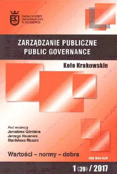 Zarządzanie Publiczne nr 1(39)/2017 - Krzysztof Mazur: Polskie zmagania z nowoczesnością [Polish struggle with modernity] - Stanisław Mazur