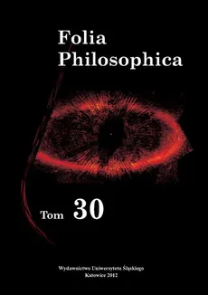 Folia Philosophica. T. 30 - 14 Kilka uwag o "Logosie", czyli filozofia kultury jako filozofia pierwsza