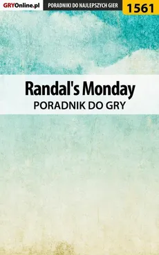 Randal's Monday - poradnik do gry - Katarzyna Michałowska