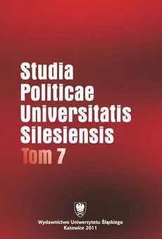 Studia Politicae Universitatis Silesiensis. T. 7 - 08 Rząd Republiki Czeskiej jako naczelny organ władzy wykonawczej