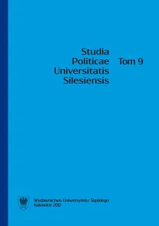 Studia Politicae Universitatis Silesiensis. T. 9 - 19 Przeciwdziałanie wykluczeniu cyfrowemu osób starszych