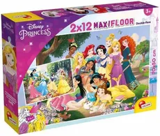Puzzle Maxifloor Księżniczki 2x12