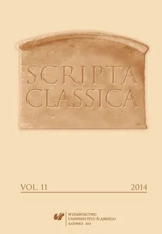Scripta Classica. Vol. 11 - 01 Latin in the Contemporary Polish "Street Epigraphy"