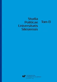 Studia Politicae Universitatis Silesiensis. T. 13 - 01 Standardization of modern democracy
