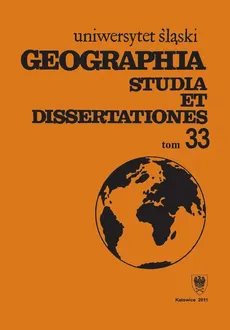 Geographia. Studia et Dissertationes. T. 33 - 01 Rozwój pokrywy roślinnej i glebowej na wyrobiskach po eksploatacji piasku