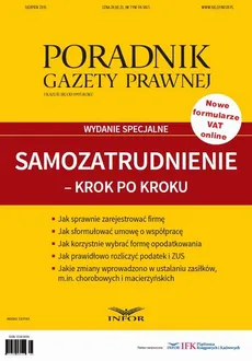 Samozatrudnienie - krok po kroku - wydanie specjalne - Grzegorz Ziółkowski