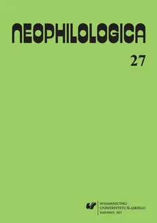 „Neophilologica” 2015. Vol. 27: La perception en langue et en discours - 14 Prédicats de communication — prédicats d'interprétation des données