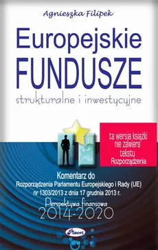 Europejskie fundusze 2014-2020 - Agnieszka Filipek