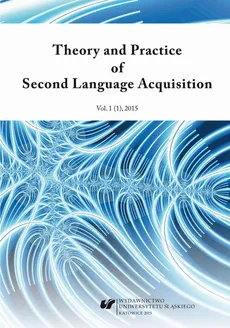 „Theory and Practice of Second Language Acquisition” 2015. Vol. 1 (1) - 03 Advanced FL Students' Self-Perception of Their Language Identity