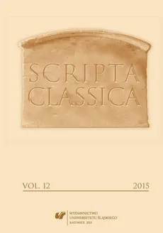Scripta Classica. Vol. 12 - 05 Osiris and Attis in Firmicus Maternus's "De errore profanarum religionum"
