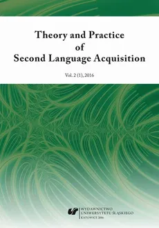 „Theory and Practice of Second Language Acquisition” 2016. Vol. 2 (1) - 04 Multilingual Processing Phenomena in Learners of Portuguese as a Third or Additional Language
