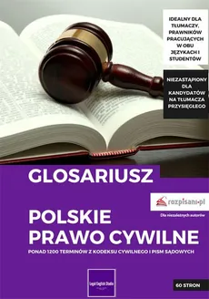 Glosariusz. Polskie prawo cywilne - Natalia Mielech