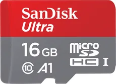 Karta pamięci SanDisk Ultra SDSQUAR-016G-GN6IA (16GB; Class 10; Adapter)