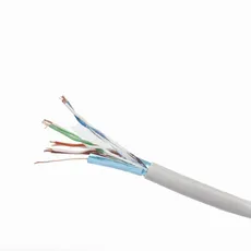 Kabel sieciowy GEMBIRD FPC-5004E-L/100 (F/FTP; 100m; kat. 5e; kolor szary)