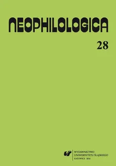 „Neophilologica” 2016. Vol. 28 - 14 La construction se faire entendre — quelques pistes de recherches dans le corpus des textes fantastiques