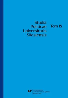 „Studia Politicae Universitatis Silesiensis”. T. 18 - 10  Japonia w polityce bezpieczeństwa ChRL