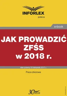 Jak prowadzić ZFŚS - Krzysztof Janczukowicz