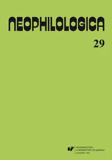 „Neophilologica” 2017. Vol. 29: Études sémantico-syntaxiques des langues romanes - 16 Le role du co-texte  dans l’antonymie adjectivale