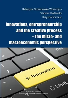 Innovations, entrepreneurship and the creative process – the micro- and macroeconomic perspective - Empirical research on innovation activities in small and medium-sized enterprises in the Slovak Republic