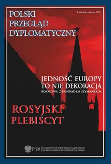 Polski Przegląd Dyplomatyczny 2/2018 - Paradoksy ciekawsze od precedensów. Wybory w Republice Czeskiej