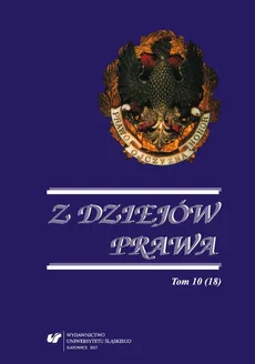Z Dziejów Prawa. T. 10 (18) - 06 Polskie prawo prasowe w latach 1919—1939