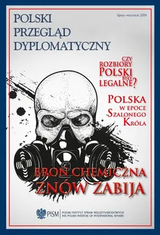 Polski Przegląd Dyplomatyczny 3/2018 - Podejście prezydentów Obamy i Trumpa do użycia broni chemicznej przez reżim Syrii