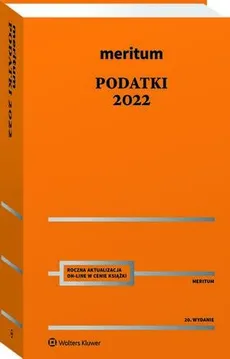 Meritum Podatki 2022 - Aleksander Kaźmierski