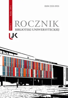 Rocznik Biblioteki Uniwersyteckiej, t.3