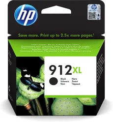 Tusz HP czarny HP 912XL, HP912XL=3YL84AE, 825 str.