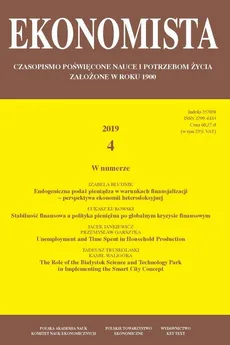 Ekonomista 2019 nr 4 - The Role of the Białystok Science and Technology Park - Praca zbiorowa