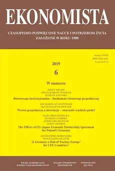 Ekonomista 2019 nr 6 - The Impact of Public Debt on Economic Growth: Evidence for Western Balkan Countries - Praca zbiorowa