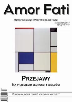 Amor Fati 1(7)/2017 – Przejawy - O stwarzaniu siebie na nowo O zmianie tożsamości w działaniach współczesnych artystów - Agata Starczak, Anna Gil, Anna Gil, Barbara Trygar, Barbara Trygar, Bartłomiej K. Krzych, David Thistlewood, Karolina Owczarek, Marcin Dżugaj, Marcin Dżugaj, Marta Maliszewska, Marta Maliszewska, Zuzanna Sokołowska