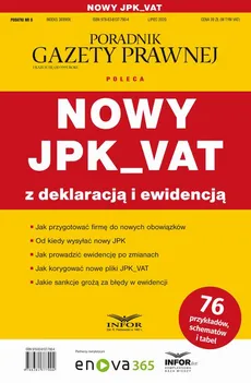 Nowy JPK_VAT z deklaracją i ewidencją - Praca zbiorowa