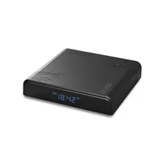 SAVIO SMART TV BOX SILVER 2/16 GB ANDROID 9.0 PIE, 8K, HDMI V 2.1, WIFI, USB 3.0 TB-S01