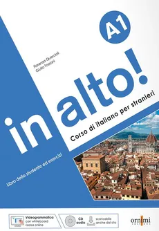 In alto! A1 podręcznik do włoskiego + ćwiczenia + CD audio + Videogrammatica - Outlet - Fiorenza Quercioli, Giulia Tossani