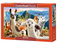 Puzzle Llamas Selfie 1000