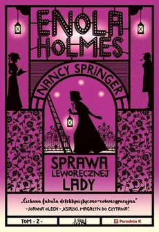 Enola Holmes Sprawa leworęcznej Lady - Outlet - Nancy Springer