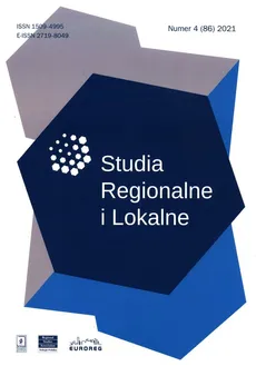 Studia Regionalne i Lokalne 4 (86) 2021 - Outlet