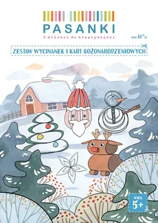Pasanki Zestaw wycinanek i kart Bożonarodzeniowych - Nina Kaczmarek