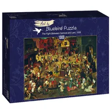 Puzzle Walka między karnawałem a postem Bruegel 1000