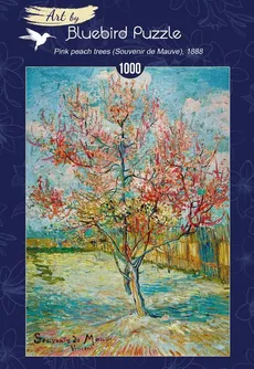 Puzzle Kwitnące drzewo brzoskwiniowe Vincent van Gogh 1000