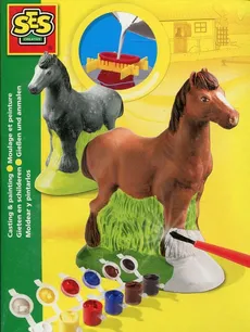 Odlew gipsowy 3D Koń