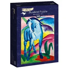 Puzzle Niebieski koń, Franz Marc 1000