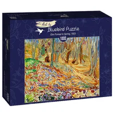 Puzzle 1000 Las pełen wiązów Edward Munch